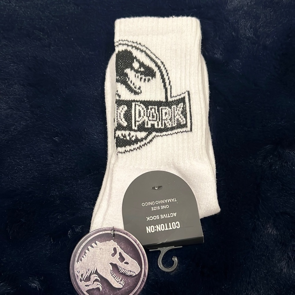 COPY - Cotton On JURRASIC PARK Socks